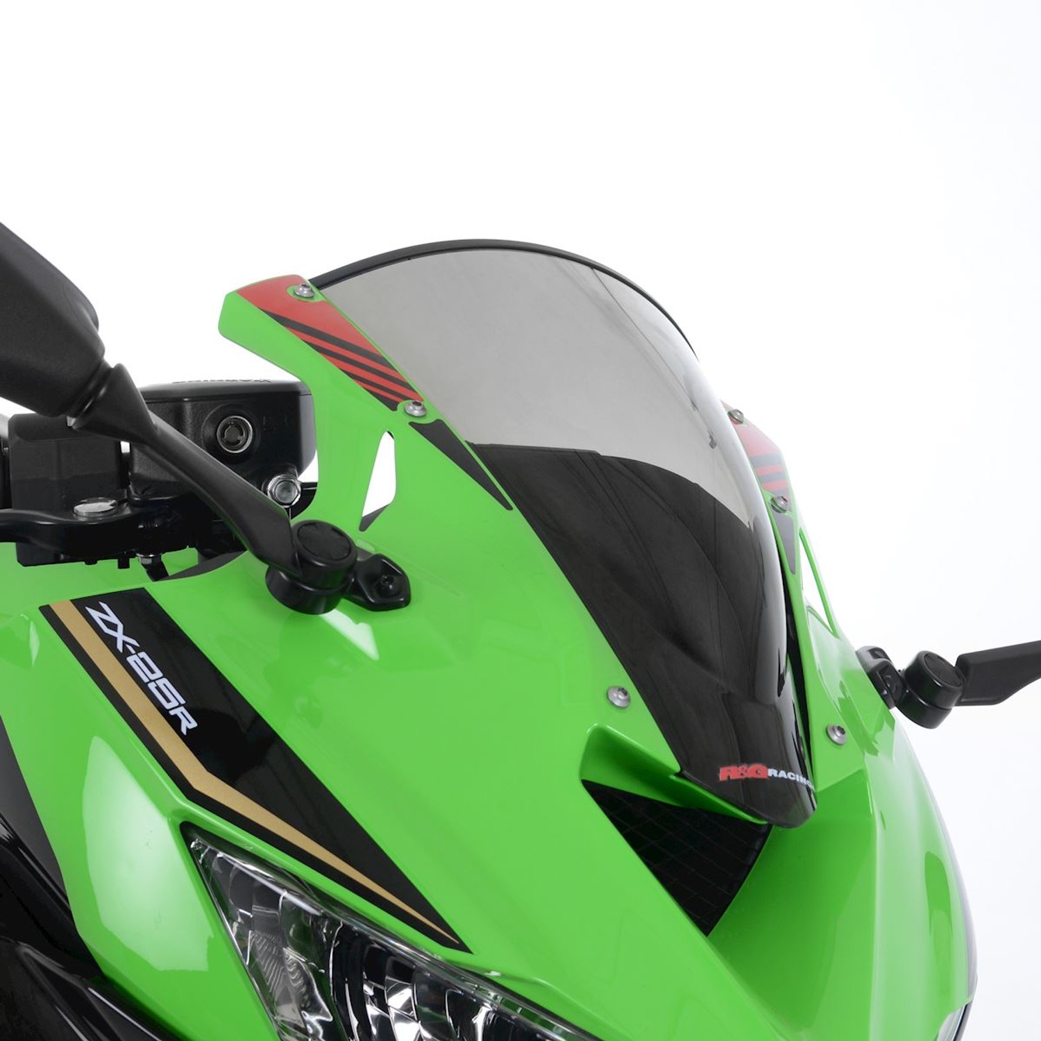 R&G Racing Racing Screen, Smoked for Kawasaki ZX-25R '20-'22 R&G Racing Racing Screen, Smoked for Kawasaki ZX-25R '20-'22